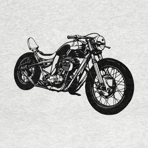 Chopper motorbike by otastd